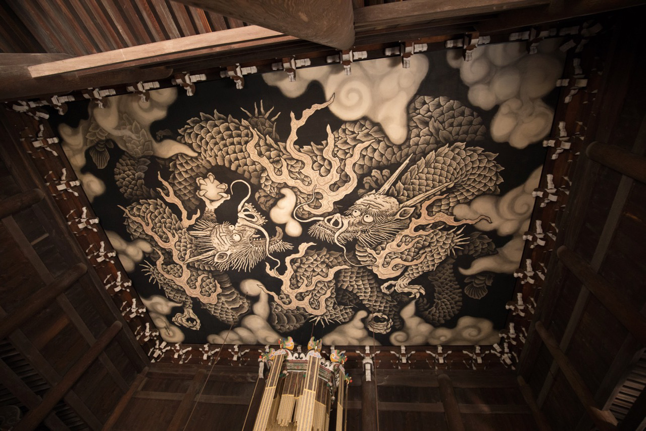 建仁寺、双龍図