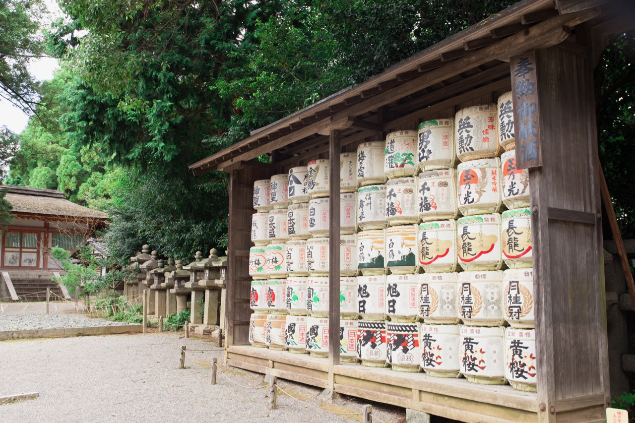 石清水八幡宮。