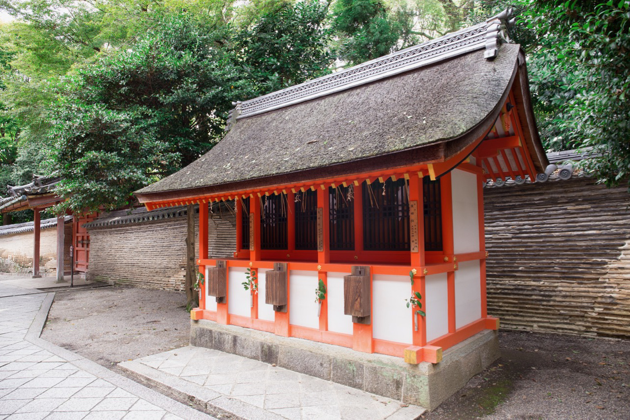 石清水八幡宮。