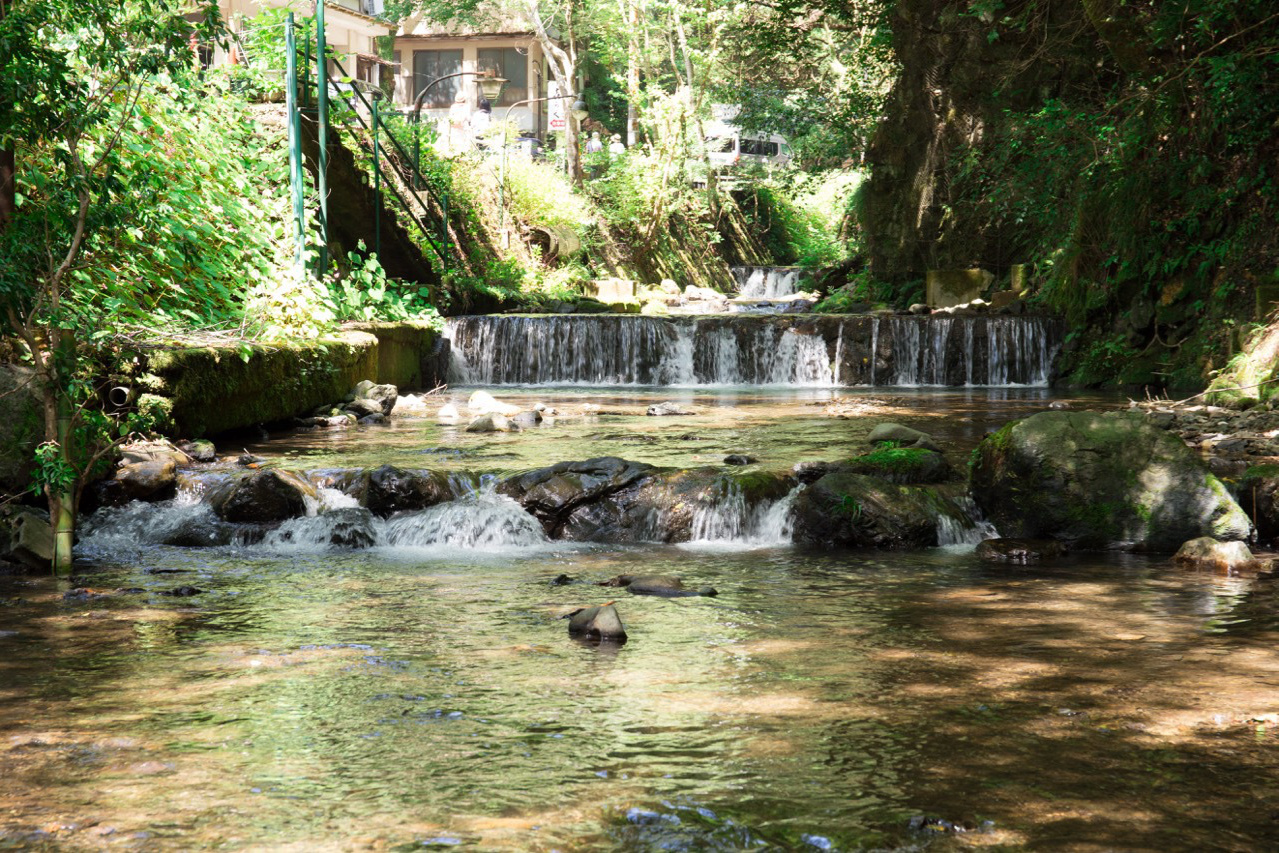 貴船の川床、鳥居茶屋・真々庵。