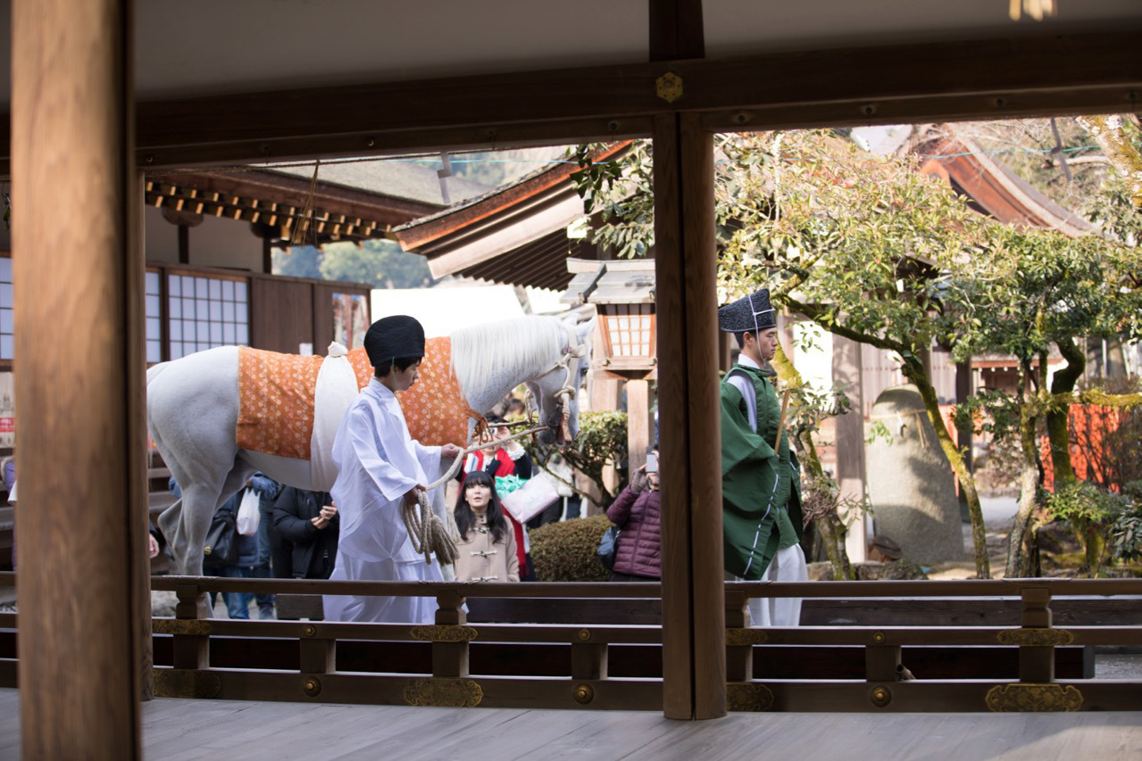 上賀茂神社・白馬奏覧神事