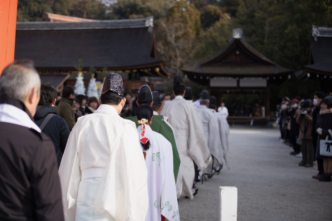 上賀茂神社・白馬奏覧神事