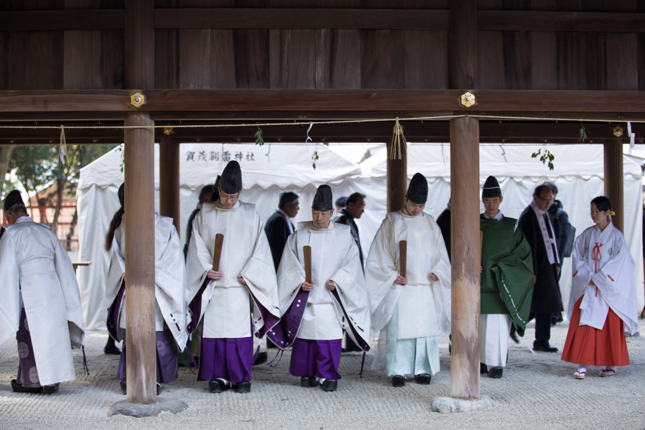 上賀茂神社・白馬奏覧神事